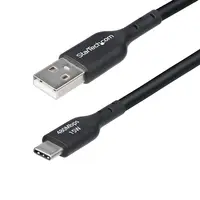 StarTech.com 15 ft (4.5 m) USB-a to USB-C Charging Cable, Charge & Sync, 3A, USB 2.0, Tpe Jacke, image 3