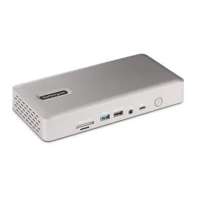 StarTech.com Universal USB4 & Thunderbolt 4 Docking Station, Quad Display on Windows, Dual DI