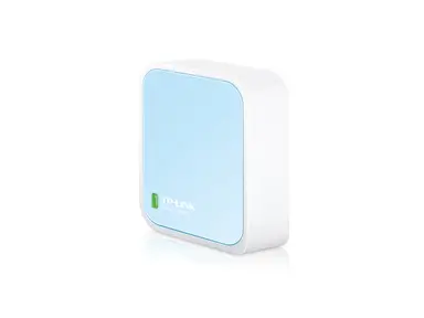 Omada Networks by TP Link N300 Pocket AP Router, 2.4GHz, 802.11n/g/b, 1 Ethernet Port, 1 Micro USB Port