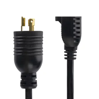 STARTECH.COM 1FT (30CM) Heavy Duty Power Cord Twist-Lock Nema L5-15P to Nema 5-15R 15A 125V, image 6