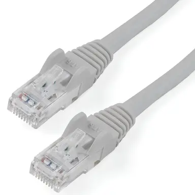 StarTech.com 10 ft Gray Cat6 Ethernet Cable Delivers Multi Gigabit 1/2.5/5GBPS & 10GBPS up