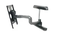 Chief Manufacturing Flat Panel Swing Arm Wall Mount - Black - 30-55IN Displays, image 3
