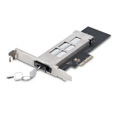 StarTech.com M.2 NVMe SSD to PCIe X4 Mobile Rack/Backplane W/Removable Tray for PCI Express