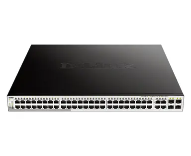 D-Link Systems D-Link 1210 Series Smart Gigabit Switch 52-Port PoE, 4 SFP Ports. 370 W, Ports 1, image 4