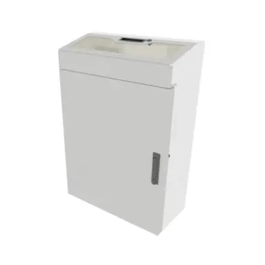 Vwm Door W/Plexi 36H X 10D White