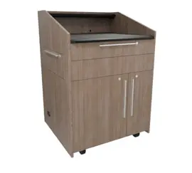 Middle Atlantic L5 Series Preconfigured Lectern 33 W X 31 D X 39 H Flat Top Sota Style High