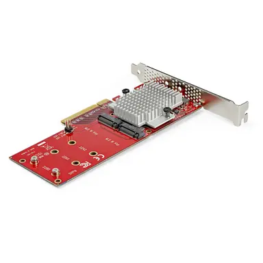 StarTech.com Dual M.2 PCIe SSD Adapter to Install 2 PCI Express M-Key SSD (Nvme/Ahci) in Comp, image 6