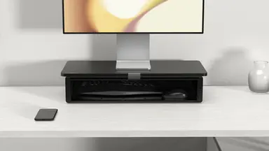 Kensington Computer Uvstand Monitor Stand with Uvc Sanitization Compartment, image 8