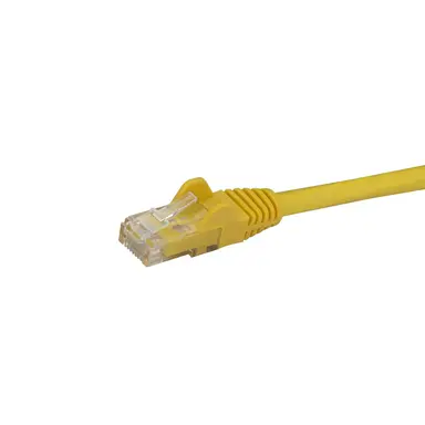 StarTech.com 1 ft Yellow Cat6 Ethernet Cable Delivers Multi Gigabit 1/2.5/5GBPS & 10GBPS up, image 6