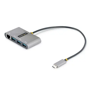 StarTech.com Portable Bus-Powered USB-C Expansion Hub with 3X USB-a Ports and GB Ethernet Net