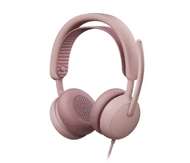 Logitech Zone Wired 2 Headset for Business (Teams Version) - Rose, image 4