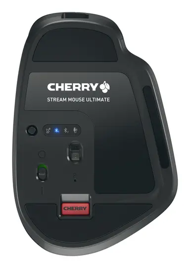 Cherry Americas Cherry Stream Mouse Ultimate Black Adjustable Scroll Wheel 4-CHANNEL Connecti, image 6