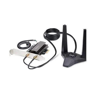 StarTech.com Wi-Fi 6E PCIe Network Card with Bluetooth 5.3, Magnetic Antenna Base with 3.6 ft, image 4