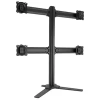 Chief Manufacturing Adj Array Quad 2X2 Table Stand Blk, image 3