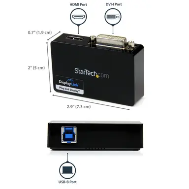 StarTech.com Connect an HDMI and DVI-I-Equipped Display Through a USB 3.0 Port, for a 1080P H, image 6