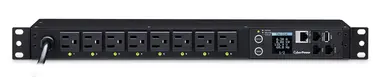 CyberPower Systems (USA) Power Distribution Unit - 1U - 120 Vac - 8 - NEMA 5-15R - 15A - 3 Yea
