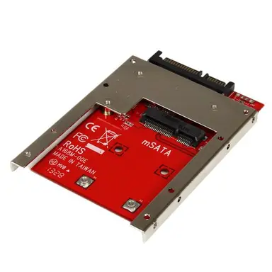 StarTech.com Convert an Msata SSD into a 7MM High 2.5 in SATA 6GBPS Open Bracket SSD - Msata, image 6
