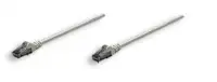 Intellinet Patch Cable Cat6 Gray 0.5 ft Snagless Boot, image 3