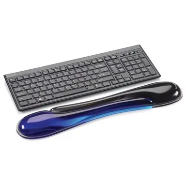 Kensington Computer Duo Gel Wave Keyboard Wrist Rest Blue, image 7