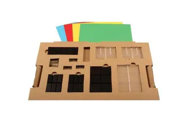 Cherry Americas Black Spos Accessory Kit Including 1X2 And 2X2 Lenses & Keybodies Colored Paper, image 4
