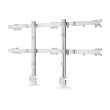 StarTech.com Six-Monitor Desk Mount with Crossbar, up to 32 in Computer Screens, Max 17.6LB, image 6