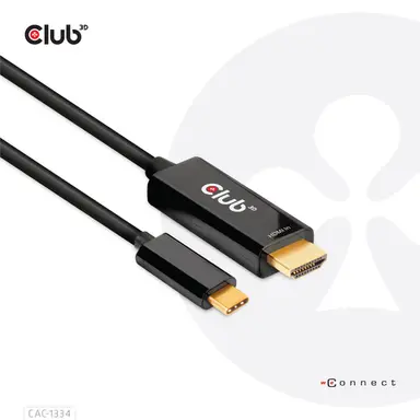 Club 3D B.V HDMI to USB-C 4K60HZ Active Cable 6 FT, image 4