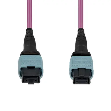 StarTech.com 10m (33ft) MTP®/MPO Fiber Optic Cable 12F Type-B OM4 Multimode MTP/PC Female Fiber Patch Cable 50/125µm Ofnp Plenum MTP-12 Fiber Jumper Cord, image 5