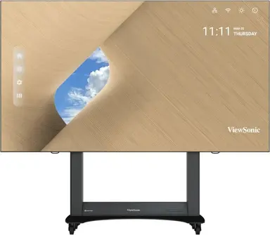 ViewSonic 138 in All-in-One LED Display Solution Kit - Preassembled, Portable, and Full HD