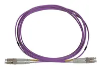Intellinet 1 M LC to LC UPC Fiber Optic Patch Cable, 2.0 MM, Duplex, Ofnr, OM4 Multimode, V, image 3