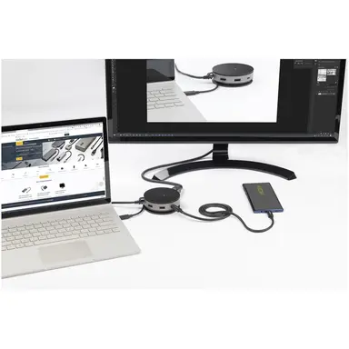 StarTech.com 10GBPS USB-C Mini Dock - Single 4K 60HZ Monitor W/ DisplayPort 1.4 Host, image 8
