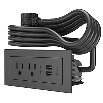 Middle Atlantic Radiant Fpc 2OL 2USB BK
