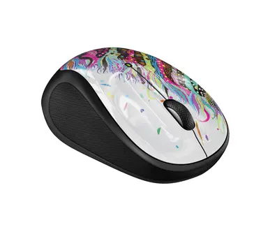 Logitech Wireless Mouse M325S - Celebration Black, image 3