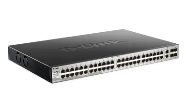 D-Link Systems Layer 3 Stackable Managed Switch with 48 X Sfp Ports 2 X 10GBASE-T Ports 4 X 1