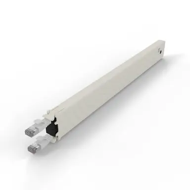 Synergy Micro Solution Patchbox.one White 8RU Cat. 6A Cassette the Flat CAT.6A Cable Inside Patchbox.on, image 6