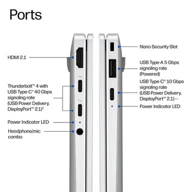 HP Elitebook X G2A14AI RA9P470 14 64GB/1T PC AMD RAI9HXPRO470 14 2.8K Bvoleduwv, image 4