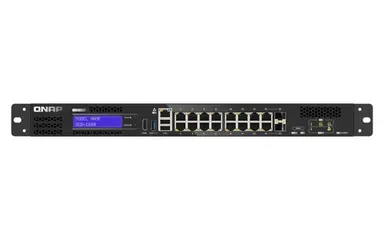 Qnap 16-PORT 1GBE Switch with 2 RJ45 And SFP+ Combo Port with Intel Celeron J411, image 4