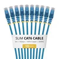 StarTech.com 10-Pack of Slim Cat6 Cables Is Ideal for Multiple Setups; Supports 10GBPS and 10, image 3