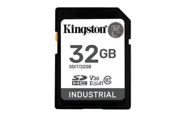 Kingston 32GB Sdhc Industrial -40C to 85C C10 Uhs-I U3 V30 A1 Pslc, image 4