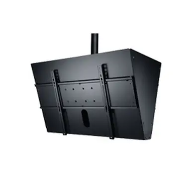 Peerless Industries Back-To-Back Ceiling Mount with Media Player Storage for 40-65 Flat Panel Displa, image 2