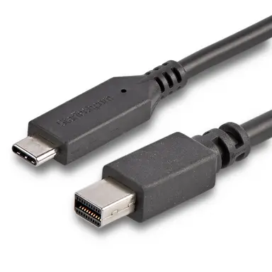 StarTech.com USB-C to Mini DisplayPort Cable and Adapter in One - Usbc to MDP Cable Supports