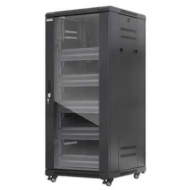 Intellinet Pro Line Network Cabinet with Integrated Fans, 27U, image 4
