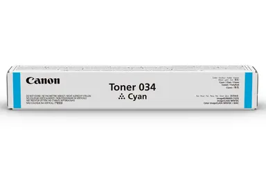 Canon Laser Canon Cartridge 034 Cyan Toner - for Imageclass MF820CDN and MF810CDN - Full Yie, image 6