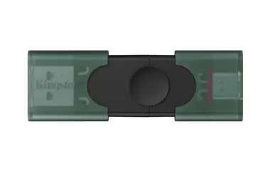 Kingston 256GB USB-a + USB-C 3.2 Gen 1 Datatraveler DUOG2