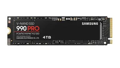 Samsung Electronics America 990 Pro 4TB PCIe GEN.4, NVMe 2.0 M.2 SSD