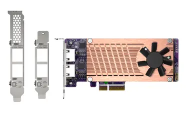 QNAP QM2 Series, 2 X PCIe 2280 M.2 SSD Slots, PCIe GEN3 X 4 , 2 X Intel I225LM, image 4