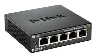 D-Link Systems D-Link 5-PORT Unmanaged Gigabit Metal Desktop Switch Five 10/100/1000 GI, image 7