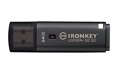 Kingston 64GB Ironkey Locker Plus 50 G2, Fips 197, AES-256, 145MB/S Read, 115MB/