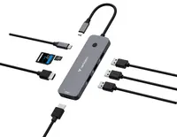 Verbatim Americas USB-C Pro Multiport Hub CMH 08 8-Ports, image 3