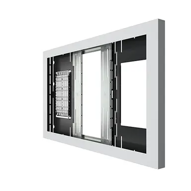 Chief Manufacturing 55 Landscape Wall Kiosk White, image 4