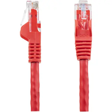 StarTech.com 10 ft Red Cat6 Ethernet Cable Delivers Multi Gigabit 1/2.5/5GBPS & 10GBPS up to 1, image 7